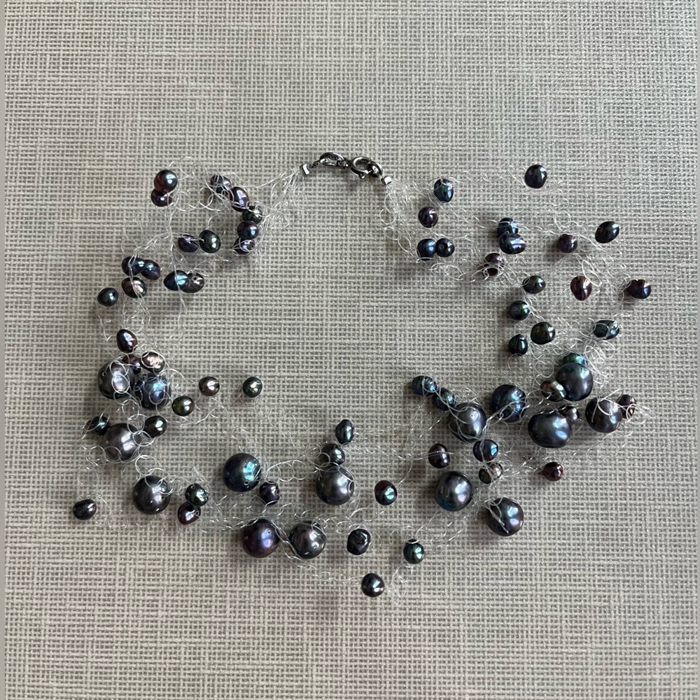 Freshwater Pearl Floating Choker